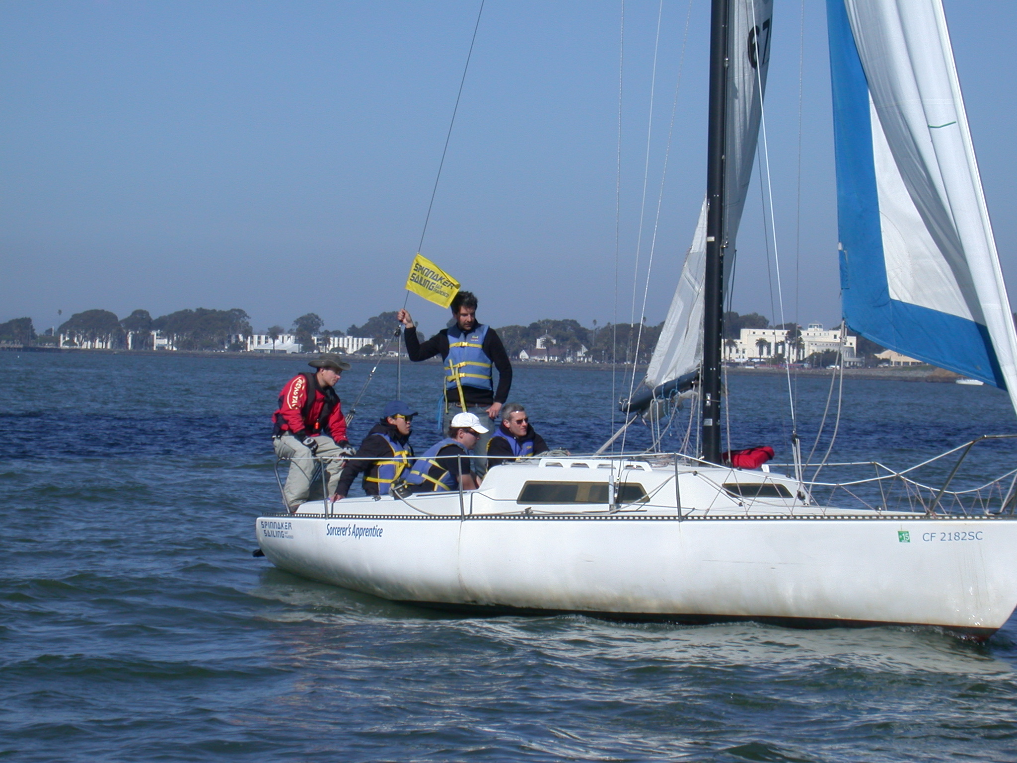 Sailing Club San Francisco Spinnaker Sailing
