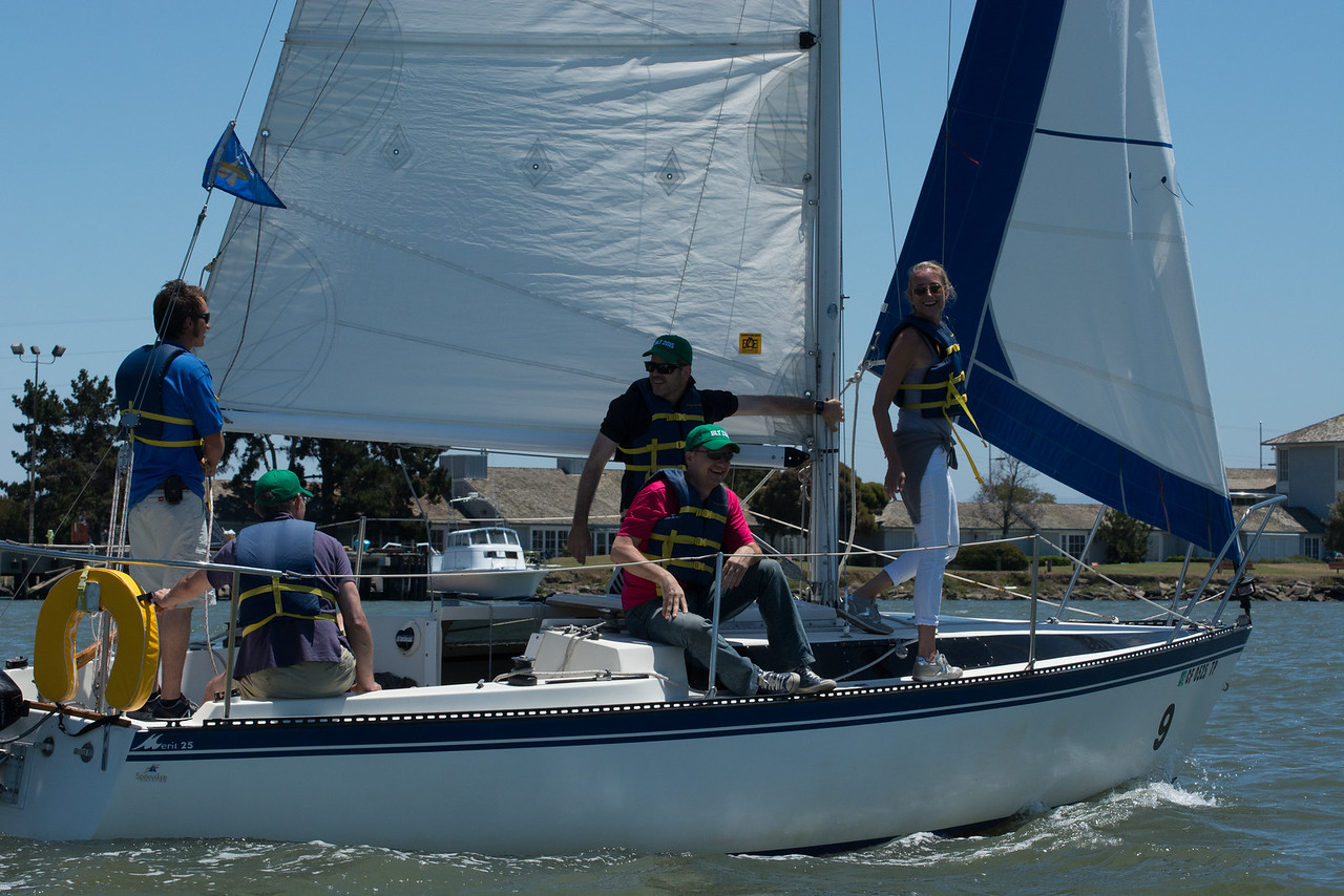 Sailing Club San Francisco Spinnaker Sailing